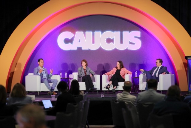 Grassroots panel discussion at Caucus