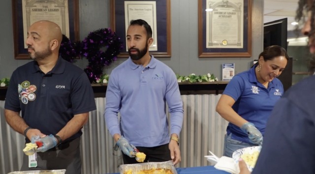 GECU at veterans breakfast