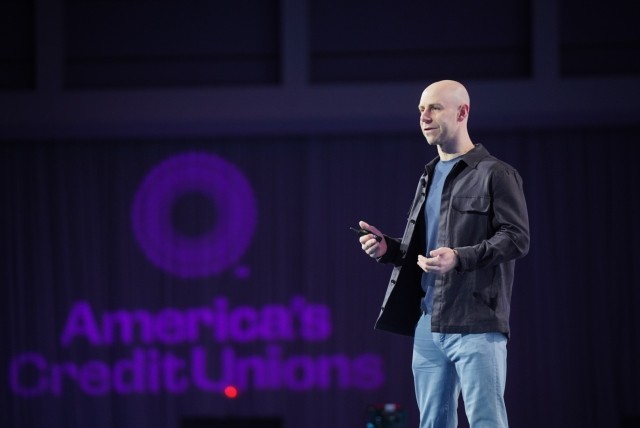 Adam Grant onstage