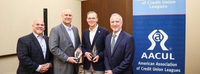 AACUL leaders and Farley Award winners