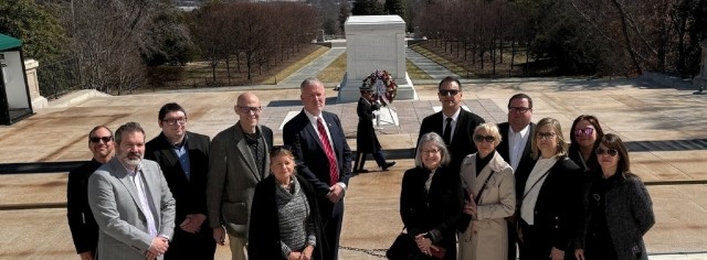 Minnesota leaders at Arlington National Cemetery