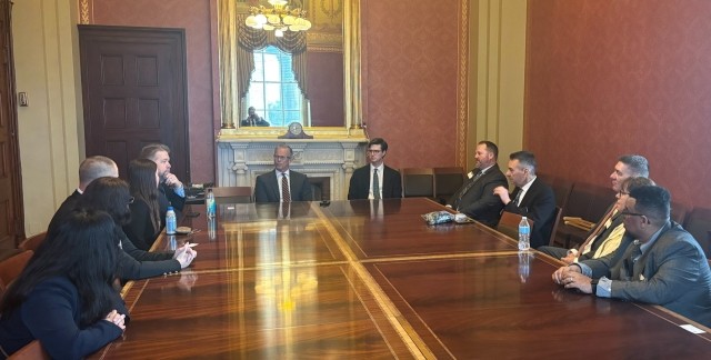 Sen. John Thune and group